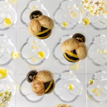 Pralinenform Marienkäfer für 18 Pralinen
