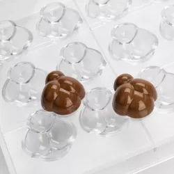 Praline Mold Ladybird for 18 Pralines
