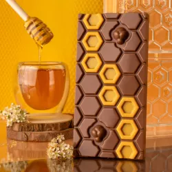Honeycomb Chocolate Bar Mold, 3 pieces