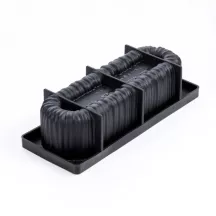 Silicone mold Silk 25 x 8.5 x 8 cm - Christmas log mold