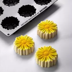 Stampo in silicone a fiore 12 pezzi - Stampo per dessert