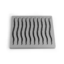 Silicone mold Vanilla pod Mini 10 pieces – baked goods and chocolate decorations