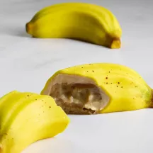 Silikonform Banane XL 12 Stück – für Gebäck, Schokolade und Eis