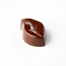 Praline mold leaves 24 pieces – Polycarbonate, high gloss