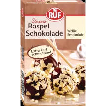 RUF Copeaux de chocolat blanc 100 g – pour la décoration complète de votre gâteau | Cakelicious