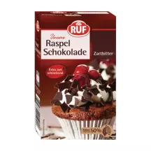 Dark Chocolate Shavings by RUF – Intense Bittersweet Liquid Aroma, Ready to Use Immediately | Cakelicious