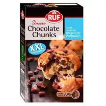 RUF Chocolate Chunks Vollmilch 100 g – Scaglie di cioccolato termostabili per cookies, muffin e brownies | Cakelicious