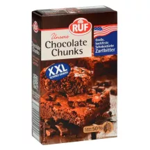 RUF Chocolate Chunks Zartbitter 100 g – intenso sapore di cioccolato per i Suoi dolci | Cakelicious