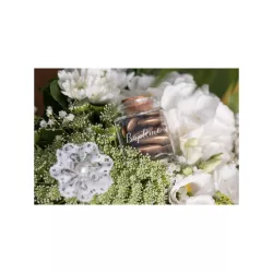Square glass jars - Baptism