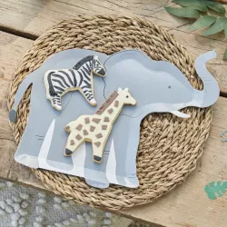 Plates "Safari"