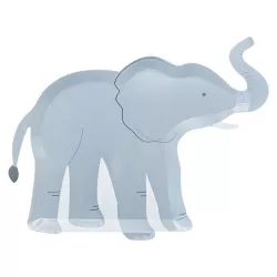 Pappteller Safari