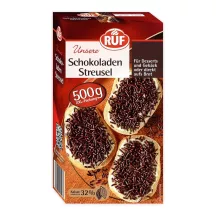 RUF vermicelles en chocolat 500 g – décoration classique pour gâteaux et desserts | Cakelicious