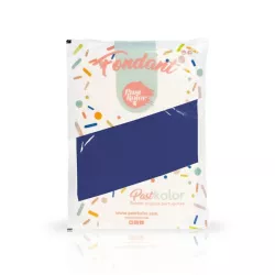 1 kg Fondant Navy blau