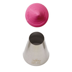 Round decorating tips - Tip aperture: 20 mm