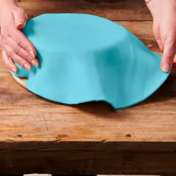 Copertura in fondente steso - Colori disponibili: Azzurro