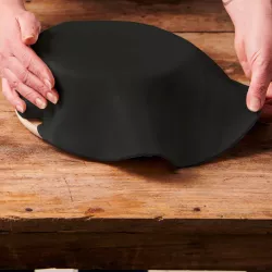 Copertura in fondente steso - Colori disponibili: Nero