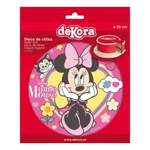 Disco di carta commestibile "Minnie