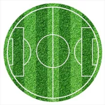 1 Tortenaufleger - Fussball - 20cm