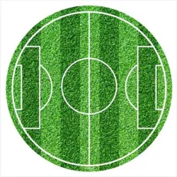 1 Disque comestible - Foot - 20cm