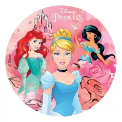 Cake topper in carta commestibile - Principessa - 20cm