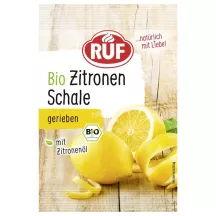 RUF Lemon Zest Organic 5 g – Freeze-dried lemon zest for cakes and pastries | Cakelicious