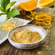 RUF Bio Orangenabrieb 5 g – gefriergetrockneter Orangenabrieb für Torten und Gebäck | Cakelicious
