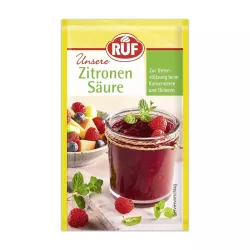 RUF Acido citrico 30 g – puro acido citrico in polvere per cucina e uso domestico | Cakelicious