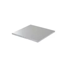 Square silver cake boards - Square 20 cm