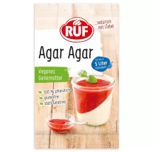 RUF Agar Agar 30 g – Gelificante vegano come alternativa vegetale alla Gelatina | Cakelicious