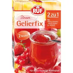 RUF Gelierfix 2:1 50 g – Gelificante in polvere per confetture, marmellate e Gelatine | Cakelicious