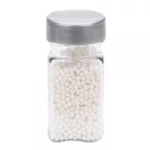 Zuckerperlen Perlmutt Klein, 65 g