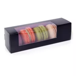 Macarons Schachteln - 4 bis 6 Makronen