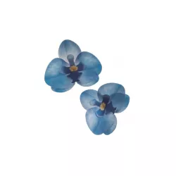 Orchids in wafer paper in various colors