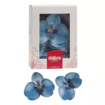 Orchids in wafer paper in various colors