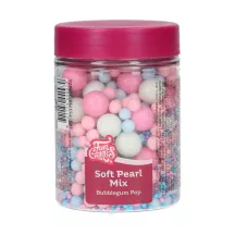 Mix di perle di zucchero rosa e blu