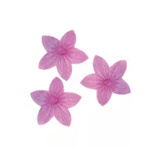 400 lilies made from edible paper - purple