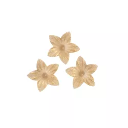 400 lilies made from edible paper - gold