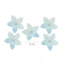 400 gigli di carta commestibile - blu