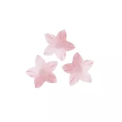 400 lilies made from edible paper - pink