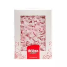 400 lilies made from edible paper - pink