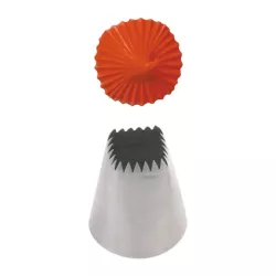 Special nozzle for meringues, 24 teeth