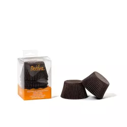 Cupcake Moulds for Maxi Cupcake 60 Pieces, Brown