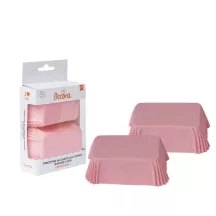 Mini baking cups for "Mini Cakes" in paper - Available colors: Pink