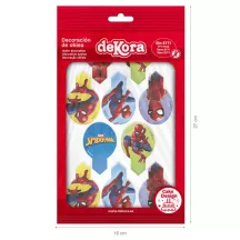 20 Edible decorations Spiderman