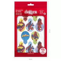 20 Essbare Aufleger Spiderman