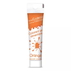 Colorante alimentare in gel - Colore del gel: arancione