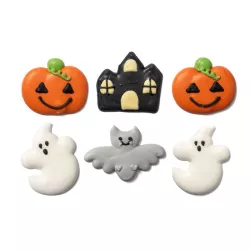 6 decorazioni di zucchero per Halloween