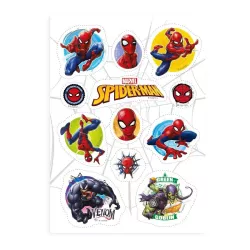 Edible decorations "Spiderman"