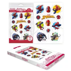 Edible decorations "Spiderman"