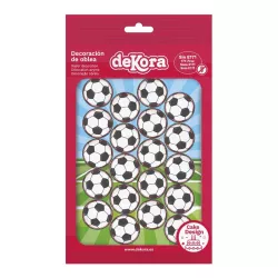 Waffer decorations "Soccer"